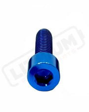 Titanium E-Moto Brake Handle-Mount Bolts - E-Ride Pro SR/3.0 (Has only 1 bolt per brake clamp) / One Brake / Blue