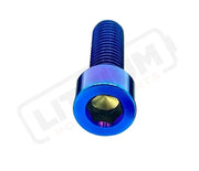Titanium E-Moto Brake Handle-Mount Bolts - E-Ride Pro SR/3.0 (Has only 1 bolt per brake clamp) / One Brake / Burnt Blue