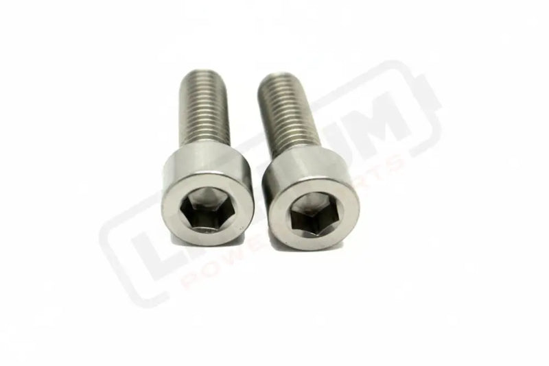 Titanium E-Moto Brake Handle-Mount Bolts Surron LBX and most e-moto (see list) / One Brake (2 bolts) / Silver (raw)