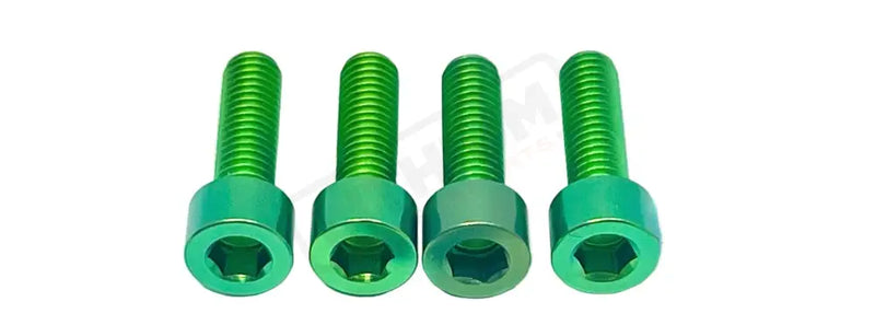 Titanium E-Moto Brake Handle-Mount Bolts - Surron LBX and most e-moto (See list -- 2 bolts per brake clamp) / Two