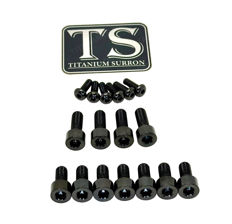 TS Titanium EXT Ferro Fork 11/17 Piece Bolt Kits