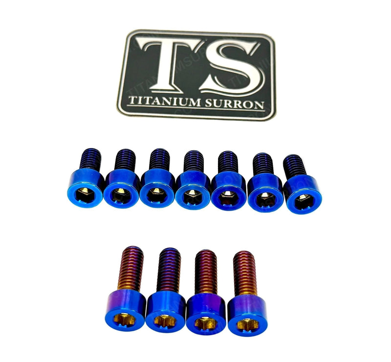 TS Titanium EXT Ferro Fork 11/17 Piece Bolt Kits
