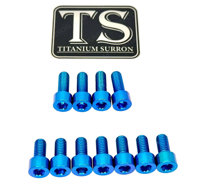 TS Titanium EXT Ferro Fork 11/17 Piece Bolt Kits
