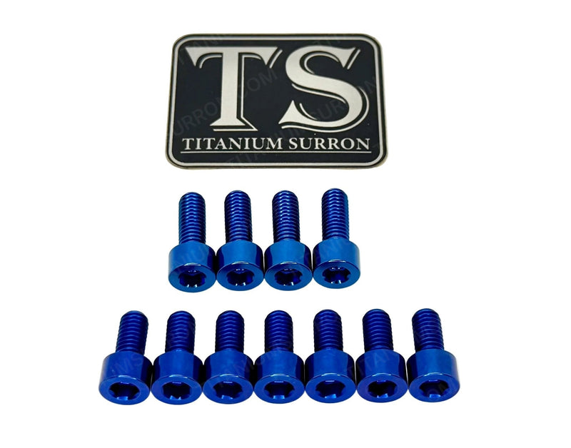 TS Titanium EXT Ferro Fork 11/17 Piece Bolt Kits