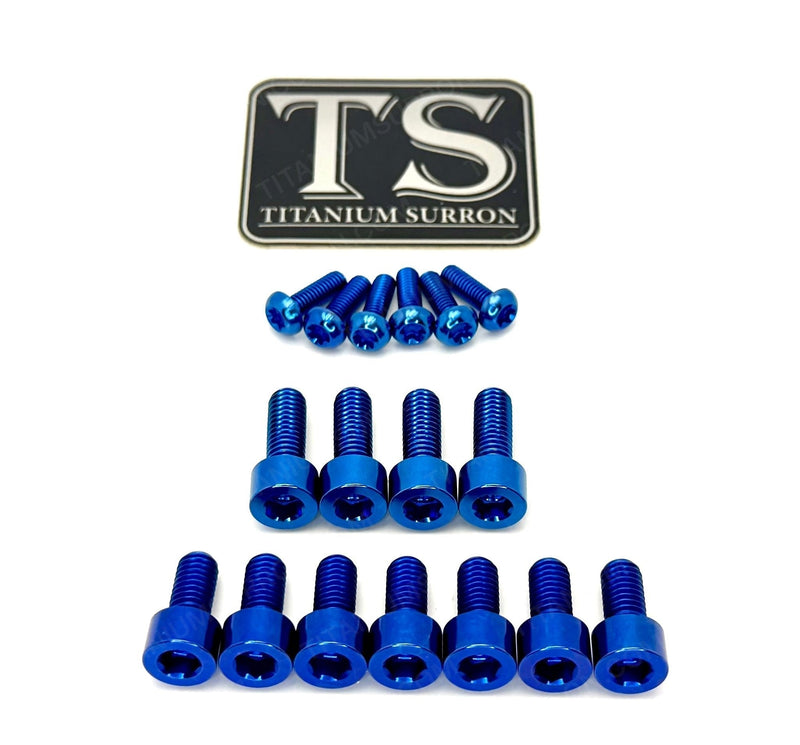 TS Titanium EXT Ferro Fork 11/17 Piece Bolt Kits