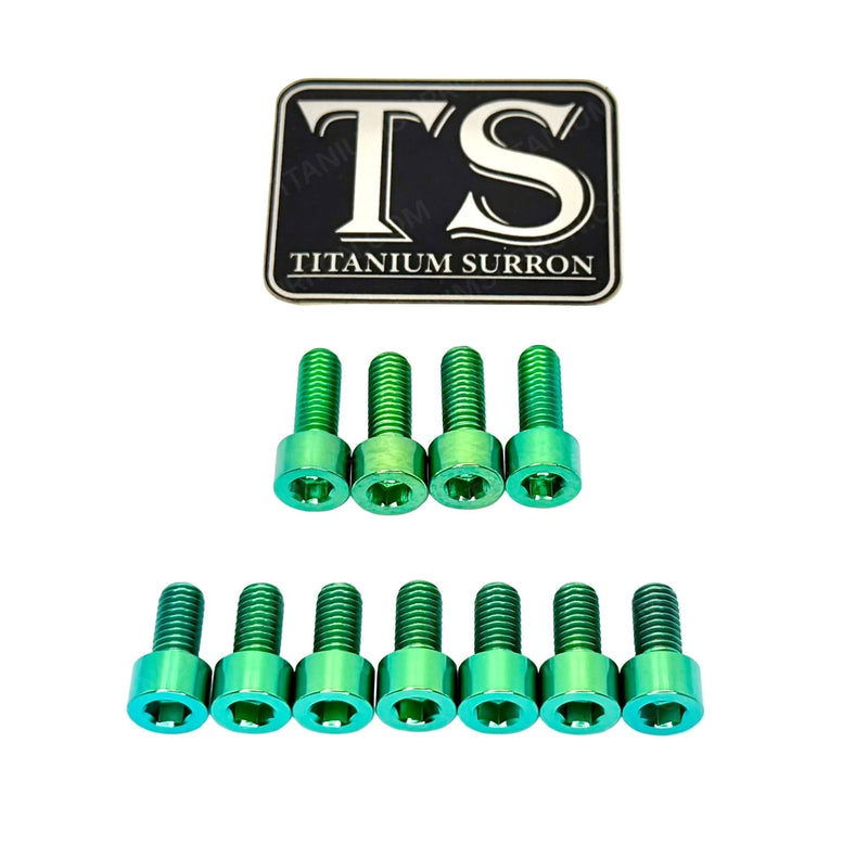 TS Titanium EXT Ferro Fork 11/17 Piece Bolt Kits