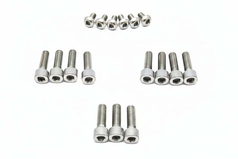 TS Titanium FastAce Fork Bolt Kits ALX13RC (2.0) and AHX12RV (3.0)