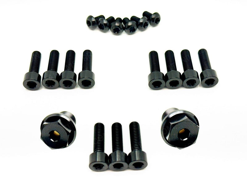 TS Titanium FastAce Fork Bolt Kits ALX13RC (2.0) and AHX12RV (3.0)