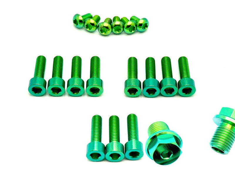 TS Titanium FastAce Fork Bolt Kits ALX13RC (2.0) and AHX12RV (3.0)
