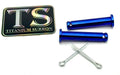 Titanium Surron Titanium Foot Peg Pins - Surron Talaria Segway 79 Bike Rerode E-Ride Pro Foot Peg Titanium Pins