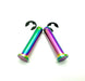 Titanium Surron Titanium Foot Peg Pins - Surron Talaria Segway 79 Bike Rerode E-Ride Pro Rainbow Foot Peg Titanium Pins