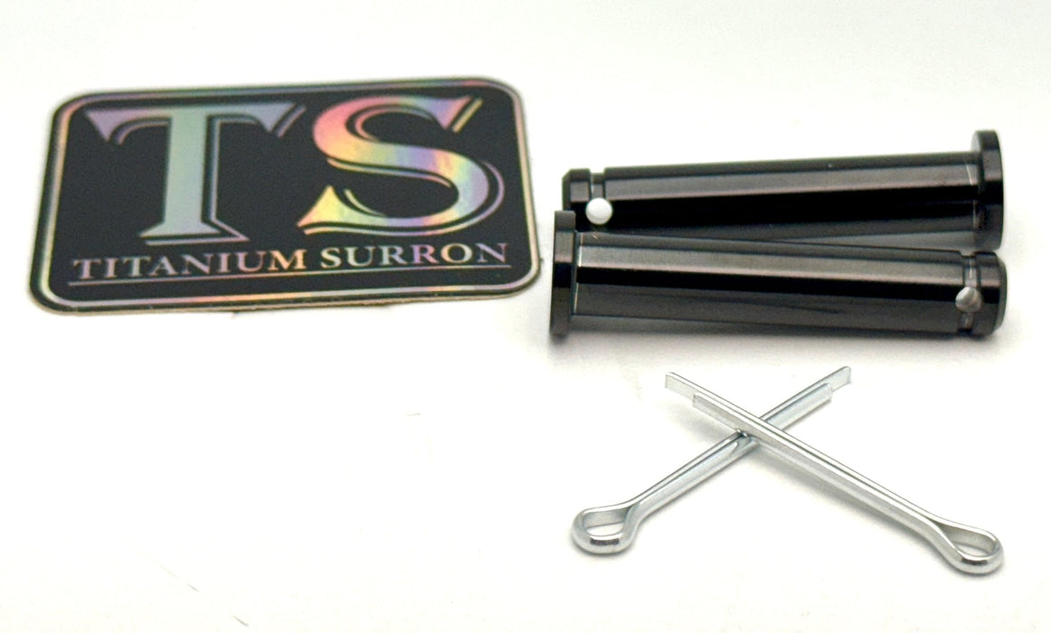 Titanium Surron Titanium Foot Peg Pins - Surron Talaria Segway 79 Bike Rerode E-Ride Pro Foot Peg Titanium Pins