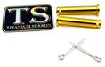 Titanium Surron Titanium Foot Peg Pins - Surron Talaria Segway 79 Bike Rerode E-Ride Pro Foot Peg Titanium Pins
