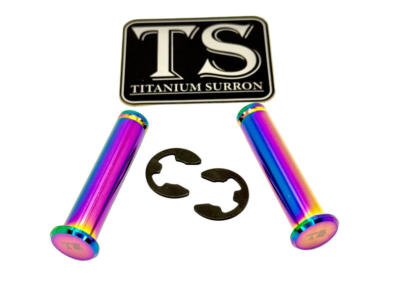 TS Titanium Foot Peg Pins - Surron, Talaria, Segway, 79 Bike, Rerode, E-Ride Pro
