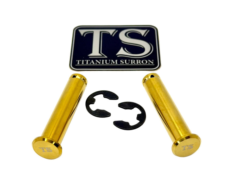 TS Titanium Foot Peg Pins - Surron, Talaria, Segway, 79 Bike, Rerode, E-Ride Pro
