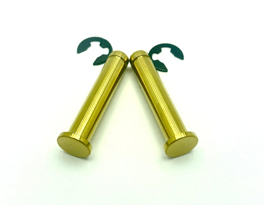 Titanium Surron Titanium Foot Peg Pins - Surron Talaria Segway 79 Bike Rerode E-Ride Pro Gold Foot Peg Titanium Pins