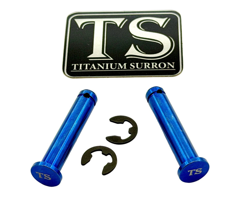 TS Titanium Foot Peg Pins - Surron, Talaria, Segway, 79 Bike, Rerode, E-Ride Pro