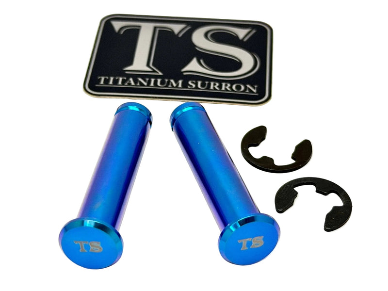 TS Titanium Foot Peg Pins - Surron, Talaria, Segway, 79 Bike, Rerode, E-Ride Pro