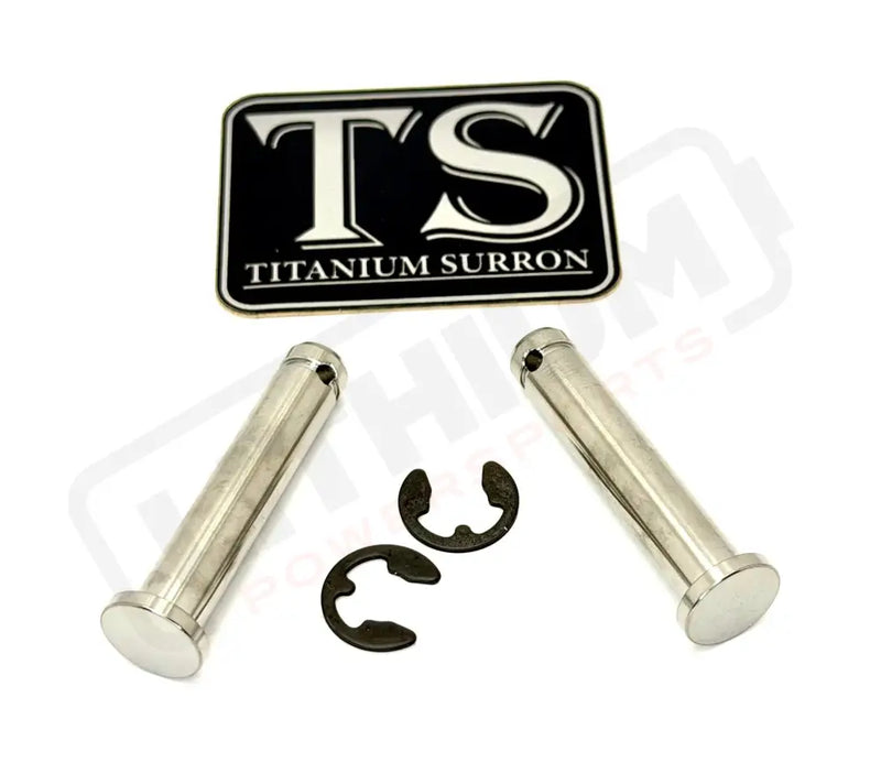 Titanium Foot Peg Pins - Surron Ultra Bee - Raw Titanium - Titanium Bolts