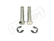 Titanium Foot Peg Pins - Surron Ultra Bee - Raw Titanium - Titanium Bolts