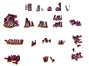 Titanium Surron Titanium Full Body Kit - Surron LBX Segway X160 X260 Purple Surron Titanium Bolt Kits