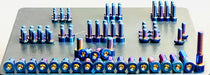 Titanium Surron Titanium Full Body Kit - Surron LBX Segway X160 X260 Burnt Blue Surron Titanium Bolt Kits