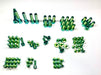 Titanium Surron Titanium Full Body Kit - Surron LBX Segway X160 X260 Green Surron Titanium Bolt Kits