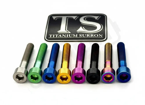 Titanium Hardware (Individual M6 Bolts) - Titanium Hardware M6