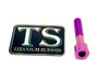 Titanium Surron Titanium Hardware (Individual M8 Bolts) Purple / 81mm (71mm shoulder/ 10mm threads) Titanium Hardware