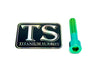 Titanium Surron Titanium Hardware (Individual M8 Bolts) Green / 81mm (71mm shoulder/ 10mm threads) Titanium Hardware M8
