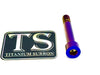 Titanium Surron Titanium Hardware (Individual M8 Bolts) Burnt Blue / 81mm (71mm shoulder/ 10mm threads) Titanium