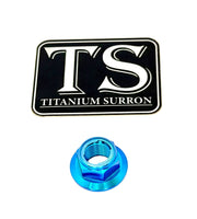 TS Titanium Jackshaft Nut for Surron, Segway, E-Ride Pro - Lithium Powersports