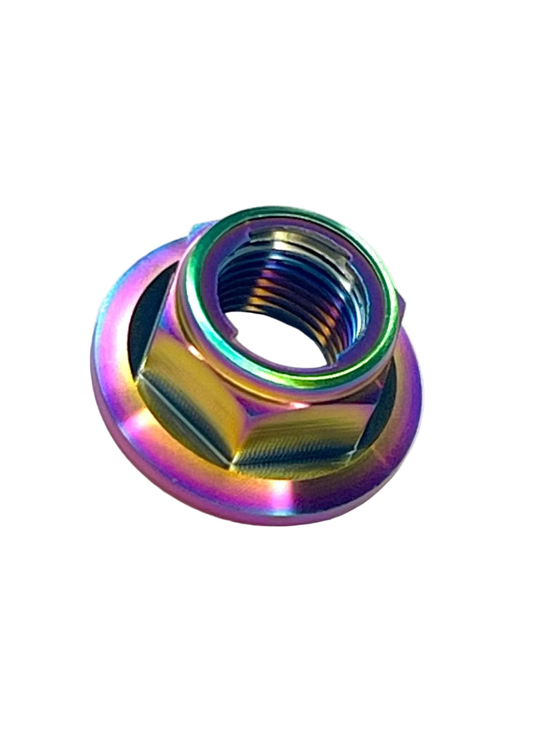 TS Titanium Jackshaft Nut for Surron, Segway, E-Ride Pro - Lithium Powersports