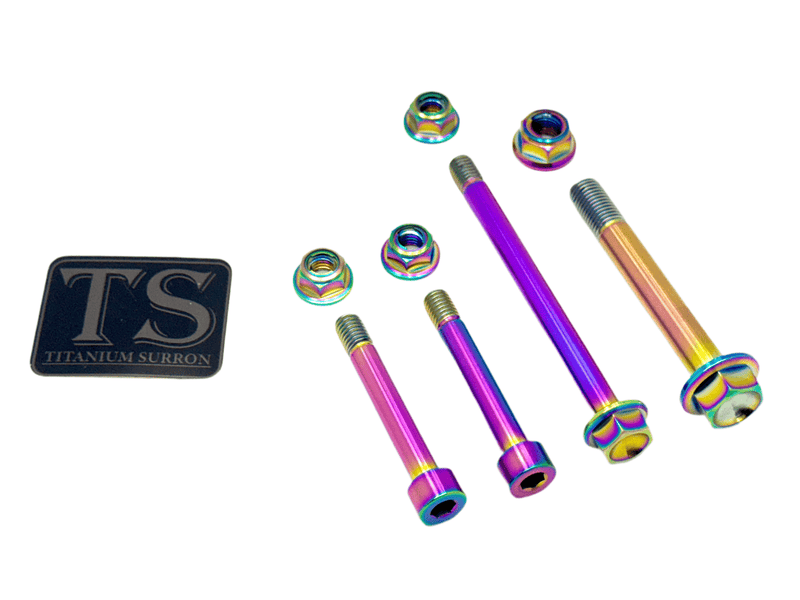 TS Titanium Linkage / Rear Shock Mount Kit for Altis Sigma