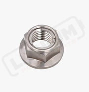 Titanium Lock M8 Nut - M8x1.25 - Lithium Powersports