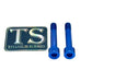 Titanium Surron Titanium Hardware for AstroWorks Foot Lock Blue Foot lock hardware