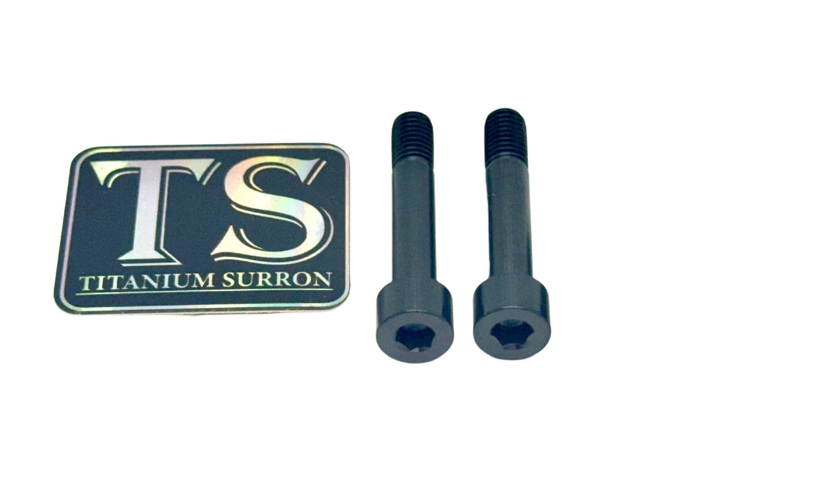 Titanium Surron Titanium Hardware for AstroWorks Foot Lock Black Foot lock hardware