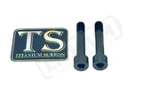 Titanium Motor Bolts - Rerode R1 - Black - Titanium Bolts