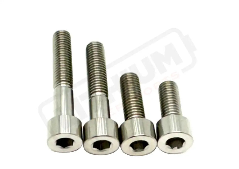 Titanium Motor Bolts - Surron LBX - Silver (raw) - Titanium Bolts
