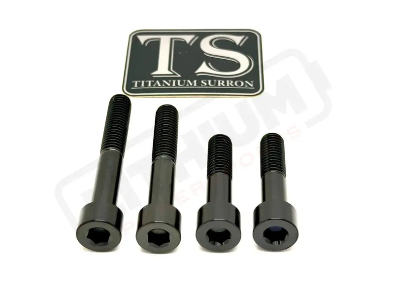 Titanium Motor Bolts - Surron Ultra Bee - Black - Titanium Bolts