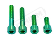 Titanium Motor Bolts - Talaria XXX - Green - Titanium Bolts