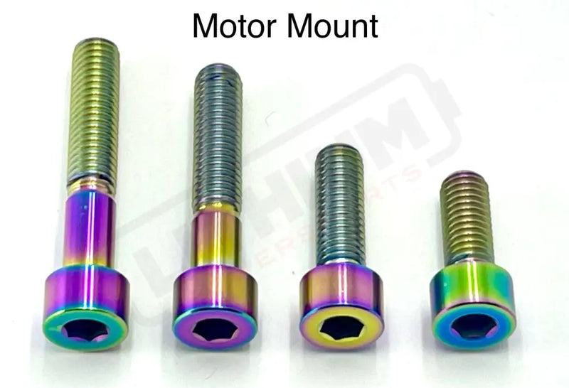 Titanium Motor Bolts - Talaria XXX - Lithium Powersports