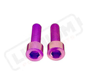 Titanium Motor Cover Bolts (Set of Two) Surron Segway 79 Bike ERP - Purple / 2.: Prickly motor cover - Titanium Bolts