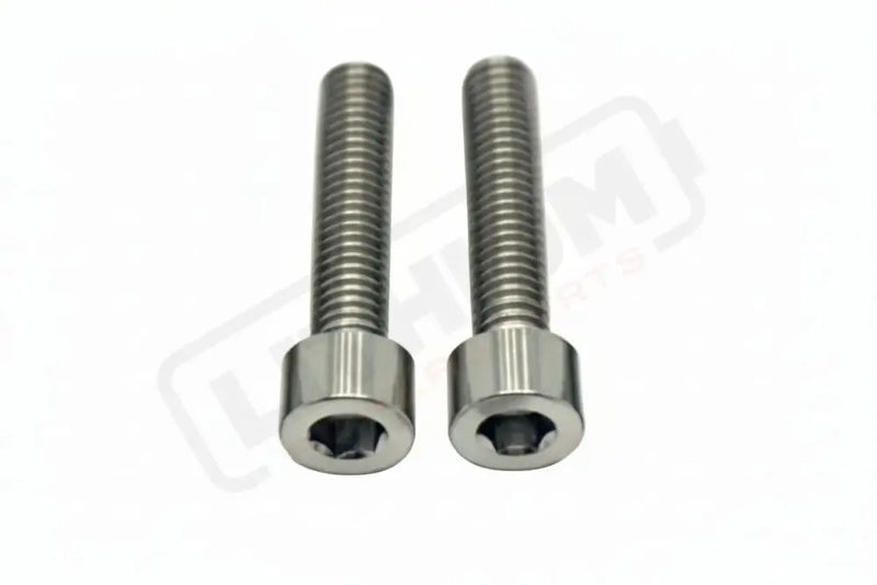 Titanium Motor Cover Bolts (Set of Two) Surron Segway 79 Bike ERP - Raw Titanium / 2.: Prickly motor cover - Titanium