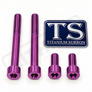 Titanium Motor Mount Bolt Kit for Altis Sigma - Purple - Titanium Hardware
