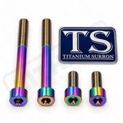 Titanium Motor Mount Bolt Kit for Altis Sigma - Rainbow - Titanium Hardware