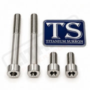Titanium Motor Mount Bolt Kit for Altis Sigma - Silver (Raw Titanium) - Titanium Hardware