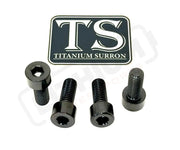 Titanium Peg Bracket Bolts - Surron Talaria E-Ride (Set of 4) - Black / LBX--E-Ride Pro--Rerode--79Bike--Segway