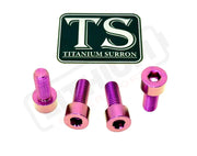 Titanium Peg Bracket Bolts - Surron Talaria E-Ride (Set of 4) - Purple / LBX--E-Ride Pro--Rerode--79Bike--Segway