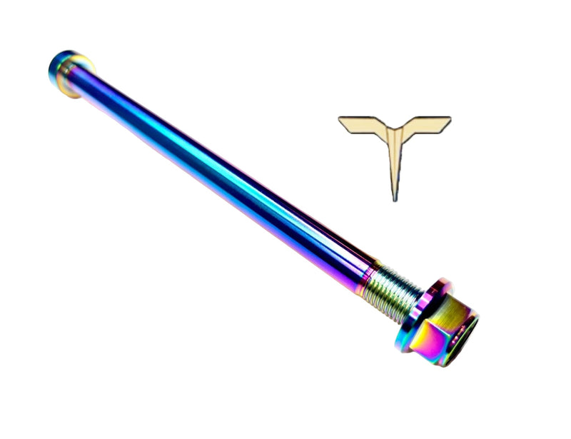 Titanium Rear Axle and Nut - Talaria